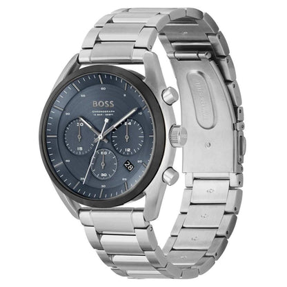 Hugo Boss Men’s Gray Stainless Steel Dress Watch