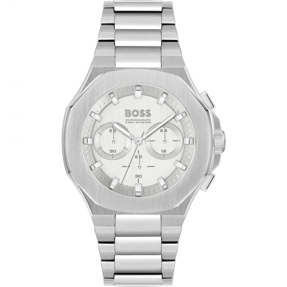Hugo Boss Men’s Grey Stainless Steel Dress Watch