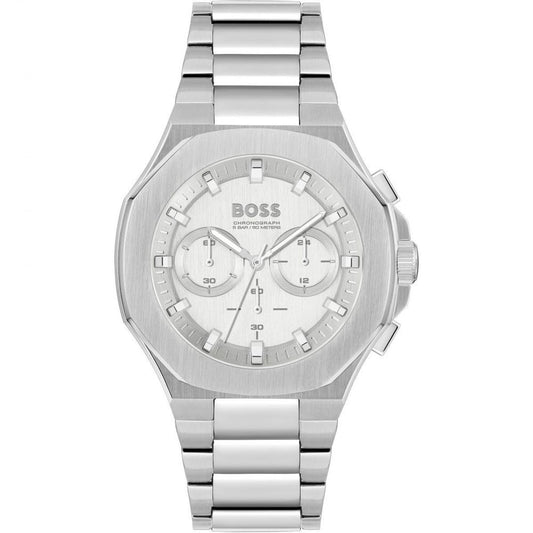 Hugo Boss Men’s Grey Stainless Steel Dress Watch