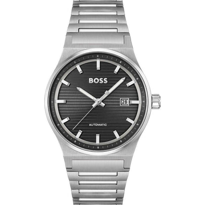 Hugo Boss Men’s Gray Stainless Steel Dress Watch