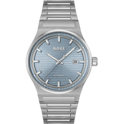 Hugo Boss Men’s Gray Stainless Steel Dress Watch