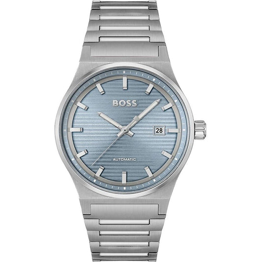 Hugo Boss Men’s Gray Stainless Steel Dress Watch