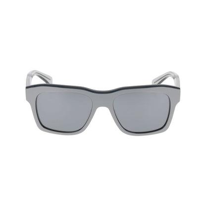 Ferragamo Men’s Sunglasses – Grey Acetate Frame, Grey Lenses