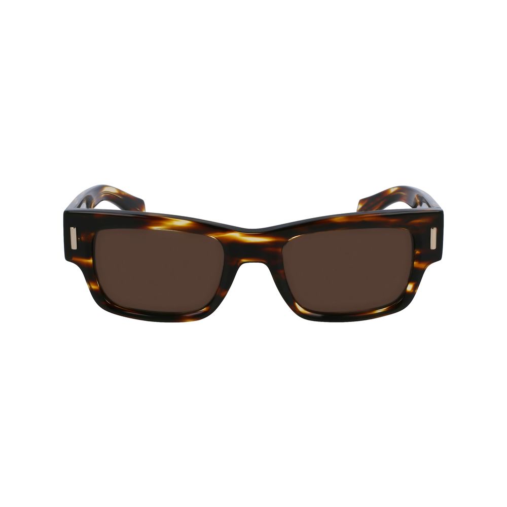 Ferragamo Brown Sunglasses – Acetate Frame, Filter 3 Lenses