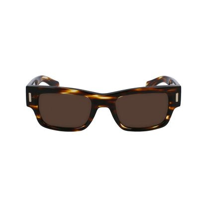 Ferragamo Brown Sunglasses – Acetate Frame, Filter 3 Lenses