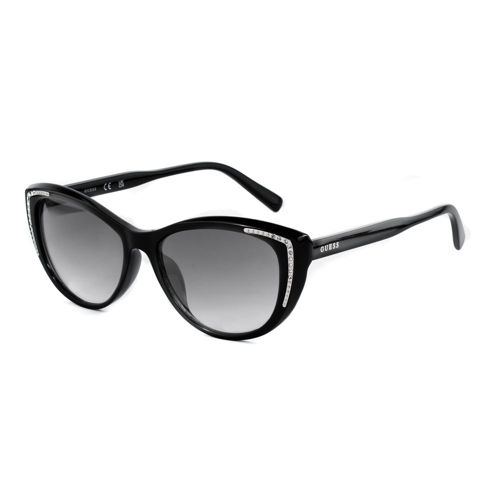 Guess Women’s Sunglasses – Black Metal Frame, Grey Lenses