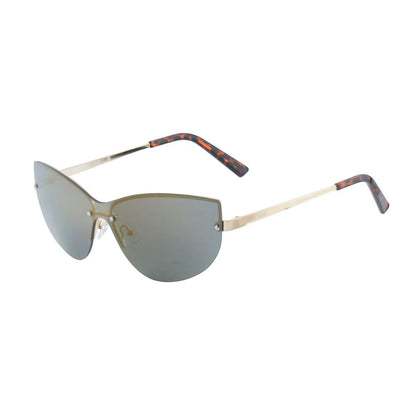 Guess Women’s Sunglasses – Golden Metal Frame, Grey Lenses