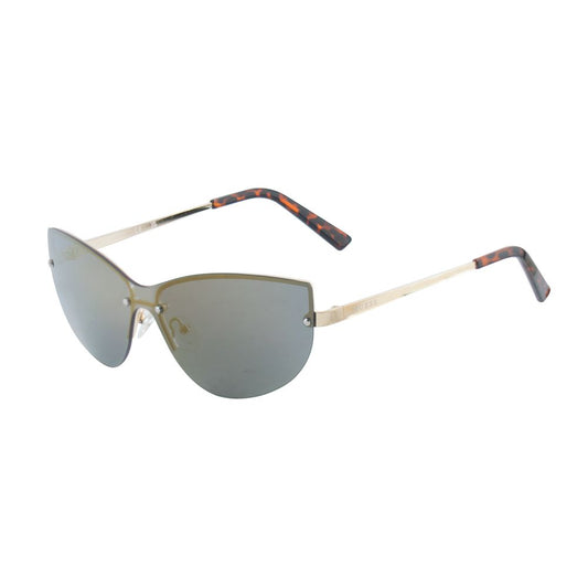 Guess Women’s Sunglasses – Golden Metal Frame, Grey Lenses