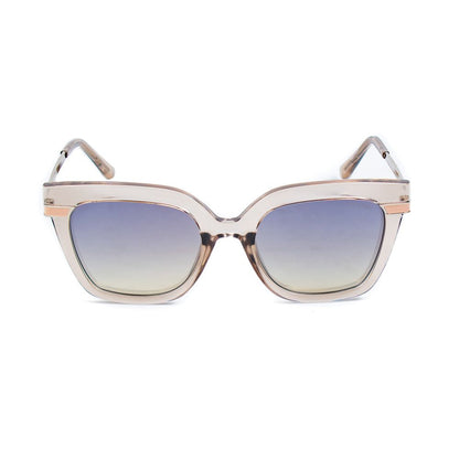Guess Women’s Sunglasses – Transparent Full-Rim Frame, Degraded Lenses