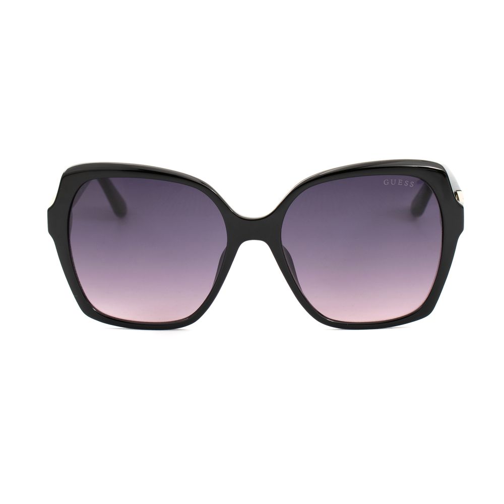 Guess Women’s Sunglasses – Black Injected Frame, Multicoloured Lenses