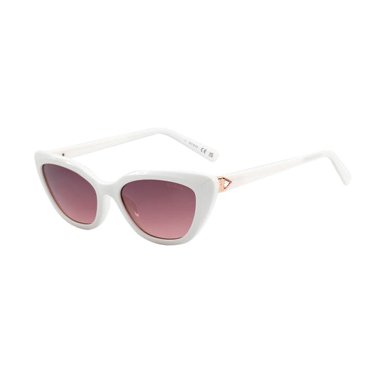Guess Women’s Sunglasses – White Frame, Brown Lenses
