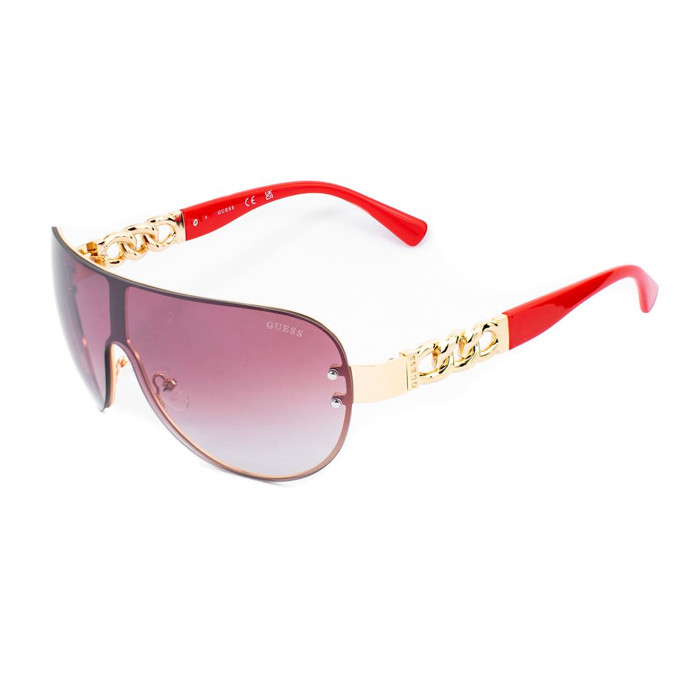 Guess Women’s Sunglasses – Red Metal Frame, UV Protection