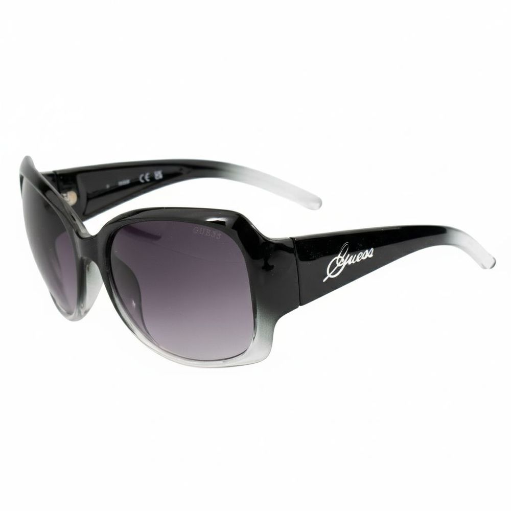 Guess Women’s Sunglasses – Black Full-Rim Frame, Grey Lenses