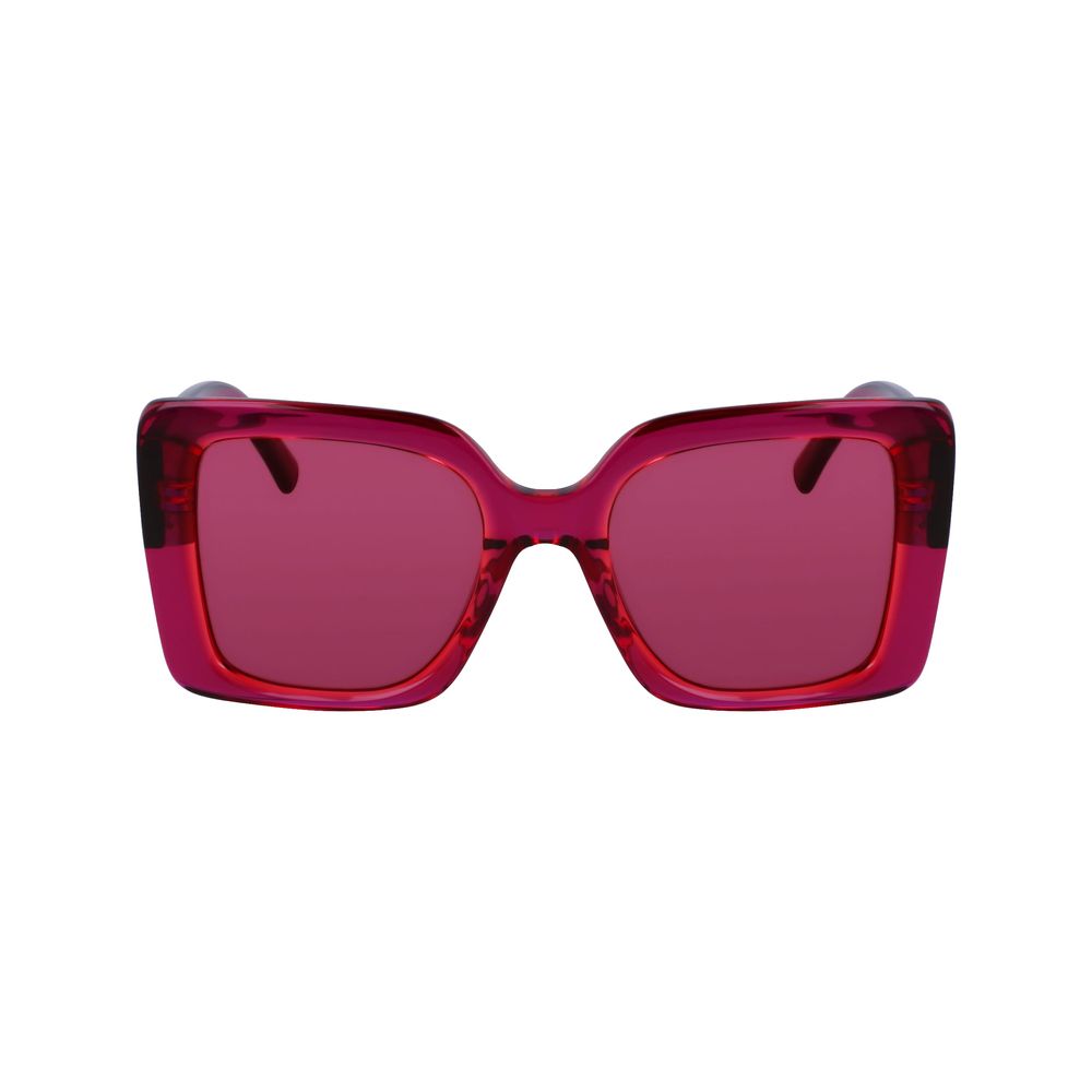 Karl Lagerfeld Women’s Sunglasses - Red Acetate Frame