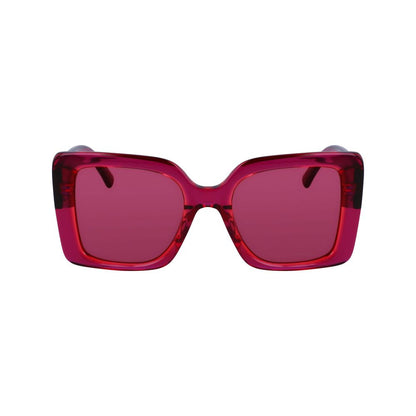 Karl Lagerfeld Women’s Sunglasses - Red Acetate Frame