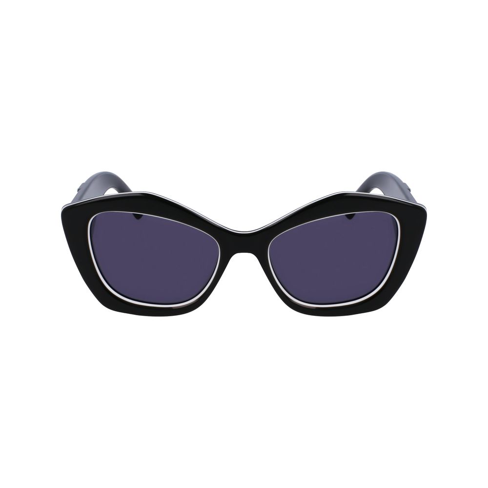 Karl Lagerfeld Women’s Sunglasses – Black Acetate Frame