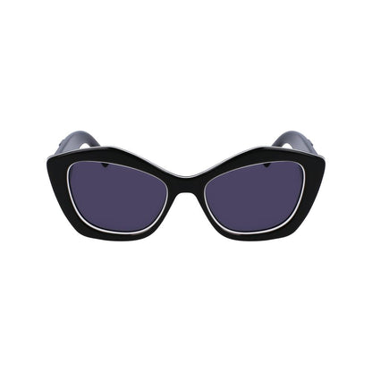 Karl Lagerfeld Women’s Sunglasses – Black Acetate Frame