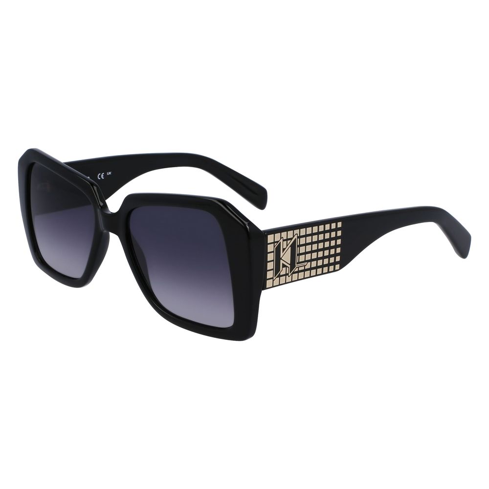 Karl Lagerfeld Women’s Sunglasses – Black Injected Frame