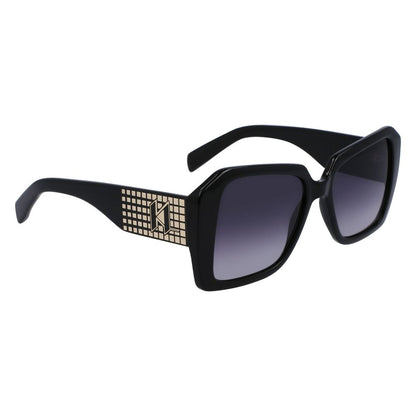 Karl Lagerfeld Women’s Sunglasses – Black Injected Frame