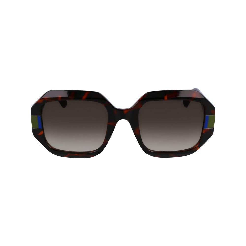 Karl Lagerfeld Women’s Sunglasses – Brown Injected Frame, Brown Lenses