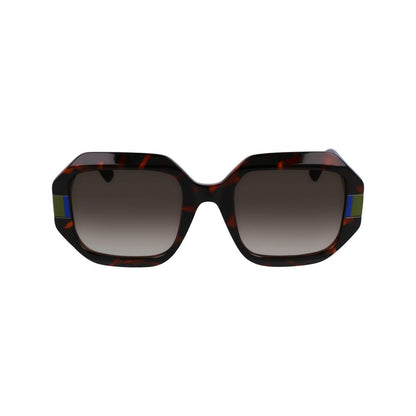 Karl Lagerfeld Women’s Sunglasses – Brown Injected Frame, Brown Lenses