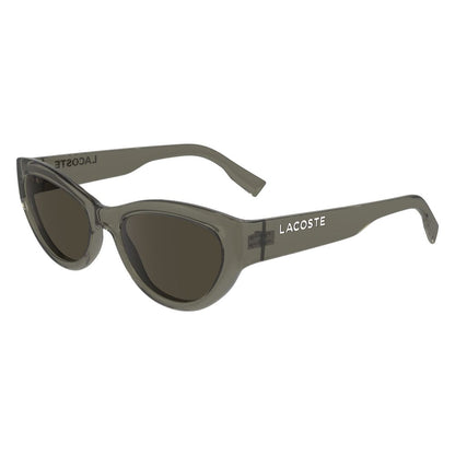 Lacoste Women’s Sunglasses – Brown Injected Frame, 54mm Lenses