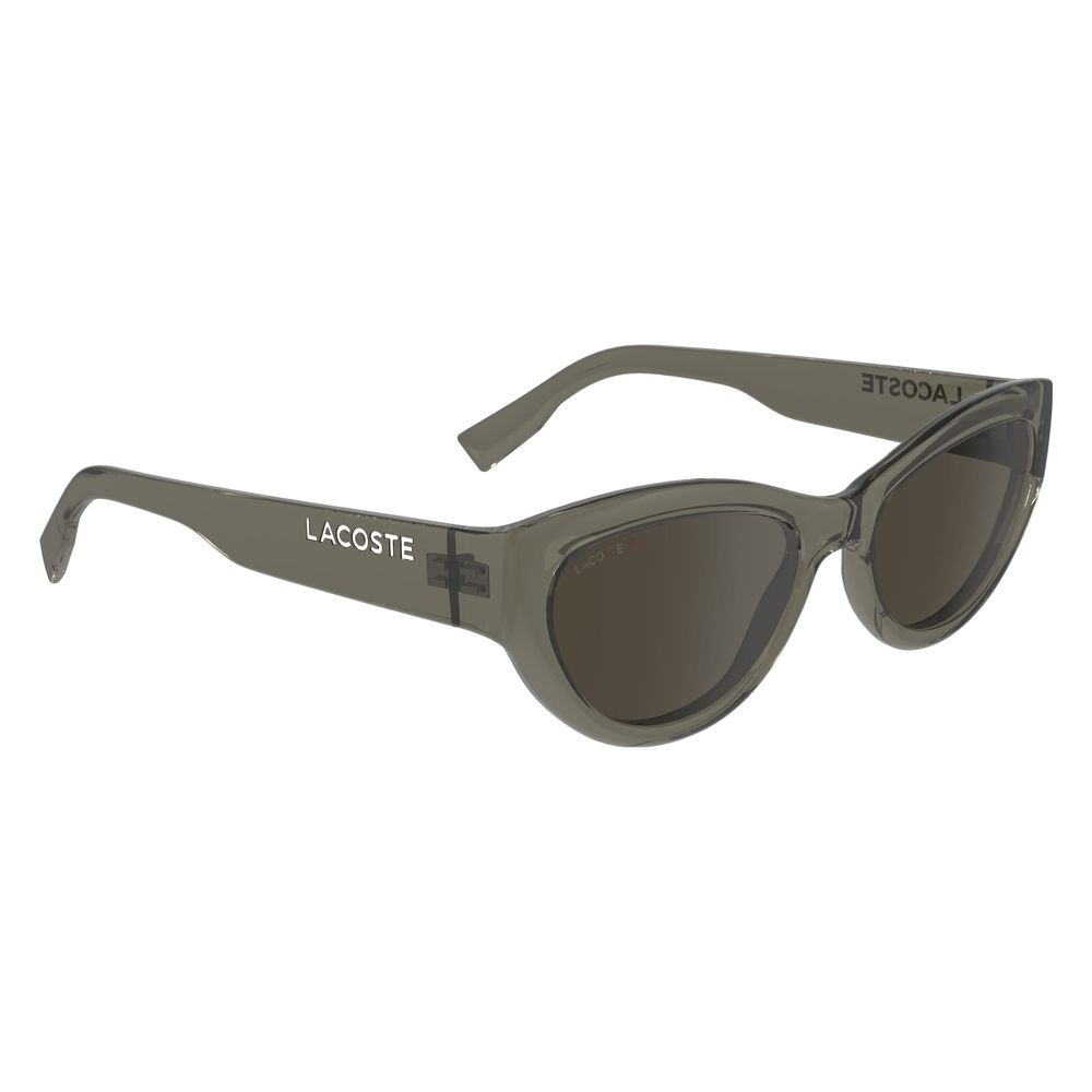 Lacoste Women’s Sunglasses – Brown Injected Frame, 54mm Lenses