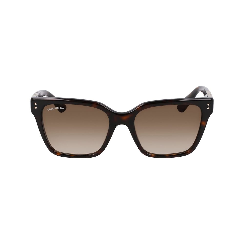 Lacoste Women’s Sunglasses – Brown Acetate Frame