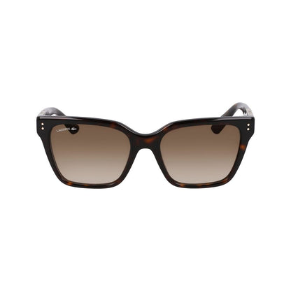 Lacoste Women’s Sunglasses – Brown Acetate Frame