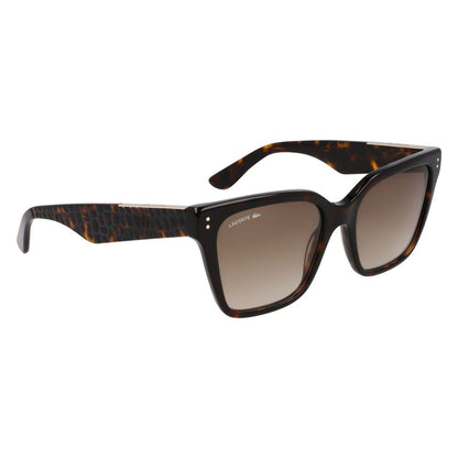 Lacoste Women’s Sunglasses – Brown Acetate Frame