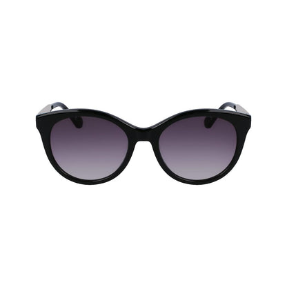 Liu Jo Women’s Sunglasses – Black Acetate Full-Rim Frame