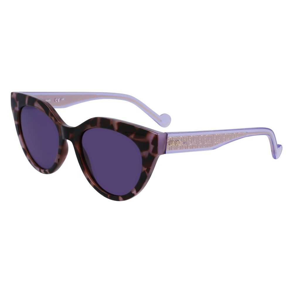 Liu Jo Women’s Sunglasses – Purple Injected Frame, Filter 3 Lenses