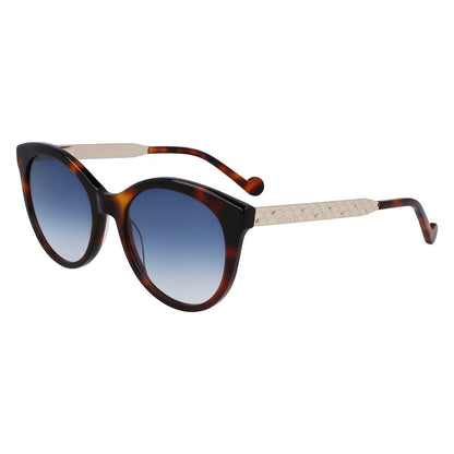 Liu Jo Women’s Sunglasses – Brown Tortoise Full-Rim Frame