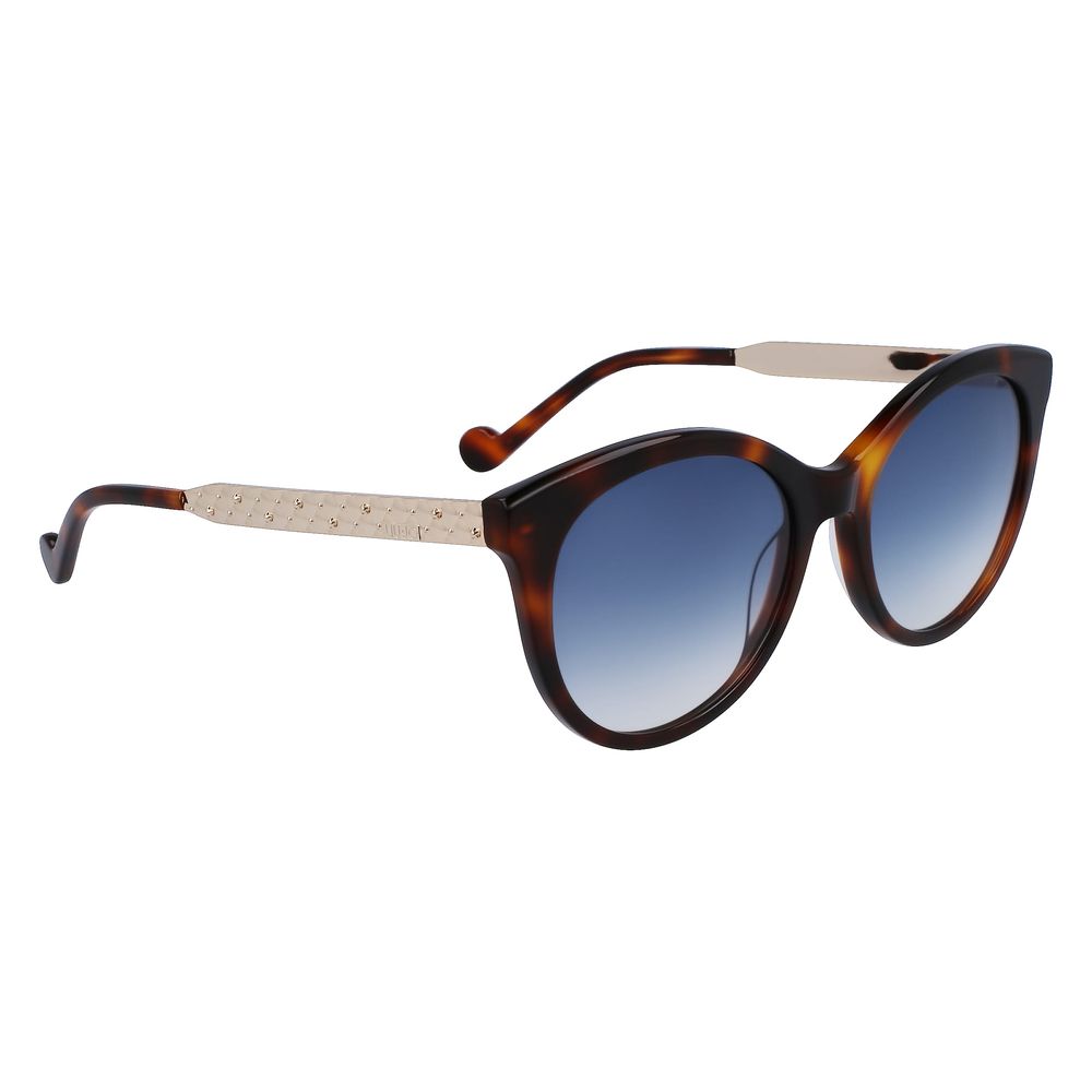 Liu Jo Women’s Sunglasses – Brown Tortoise Full-Rim Frame