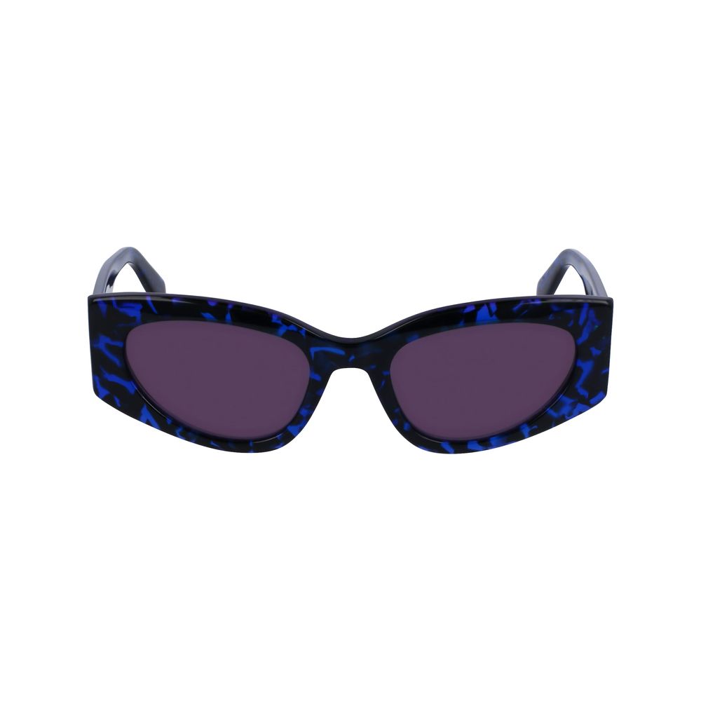 Liu Jo Women’s Sunglasses – Blue Acetate Frame, Blue Lenses