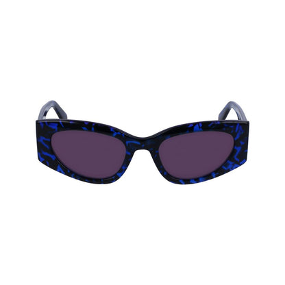 Liu Jo Women’s Sunglasses – Blue Acetate Frame, Blue Lenses