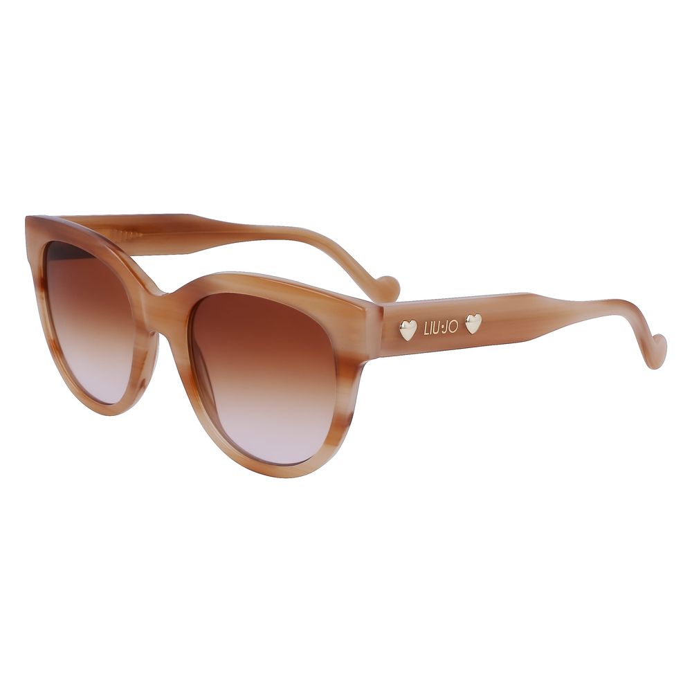 Liu Jo Women’s Sunglasses – Yellow Acetate Frame, Category 2 Lenses