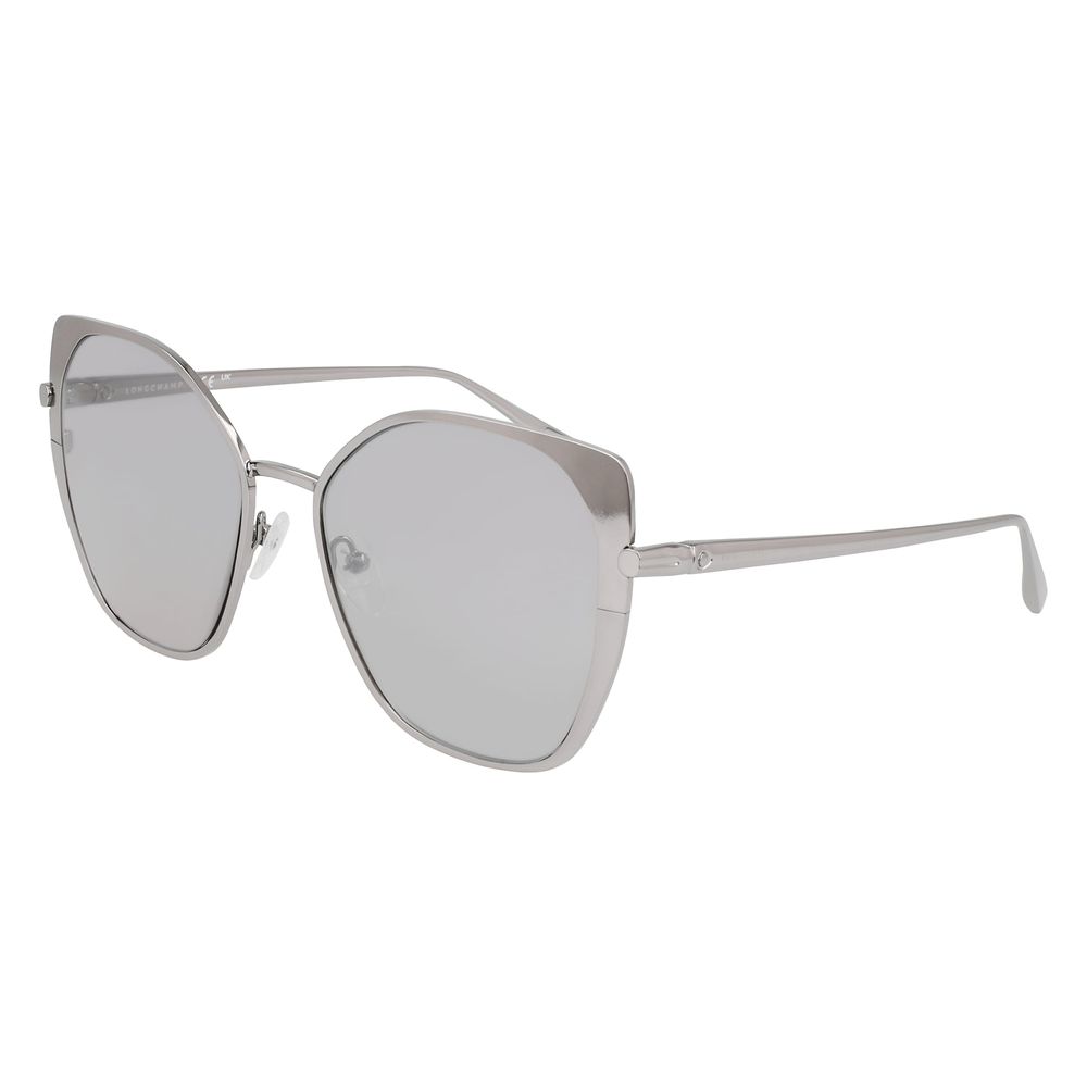 Longchamp Women’s Sunglasses – Grey Metal Frame