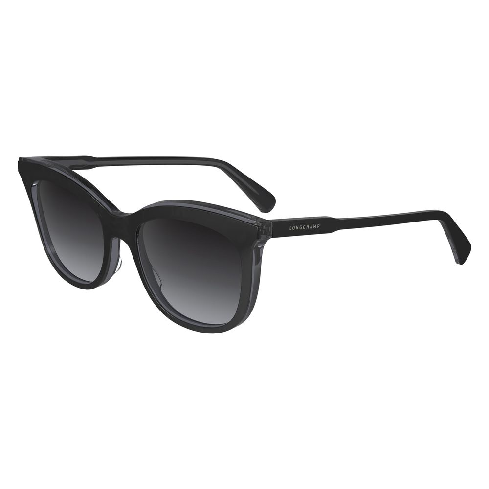 Longchamp Women’s Sunglasses – Black Frame, Grey Lenses