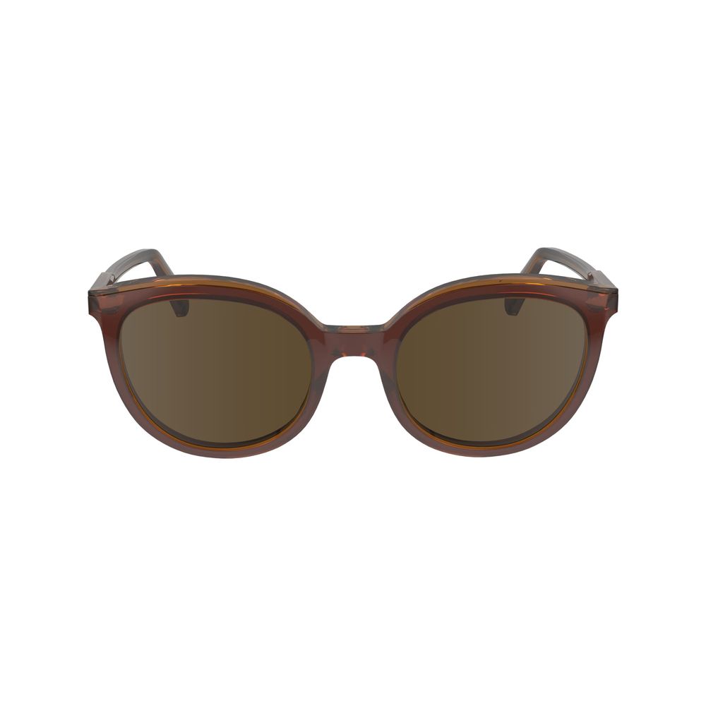 Longchamp Women’s Sunglasses – Brown Acetate Frame, Brown Lenses