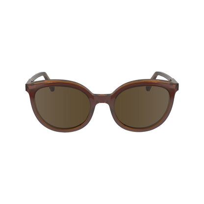 Longchamp Women’s Sunglasses – Brown Acetate Frame, Brown Lenses