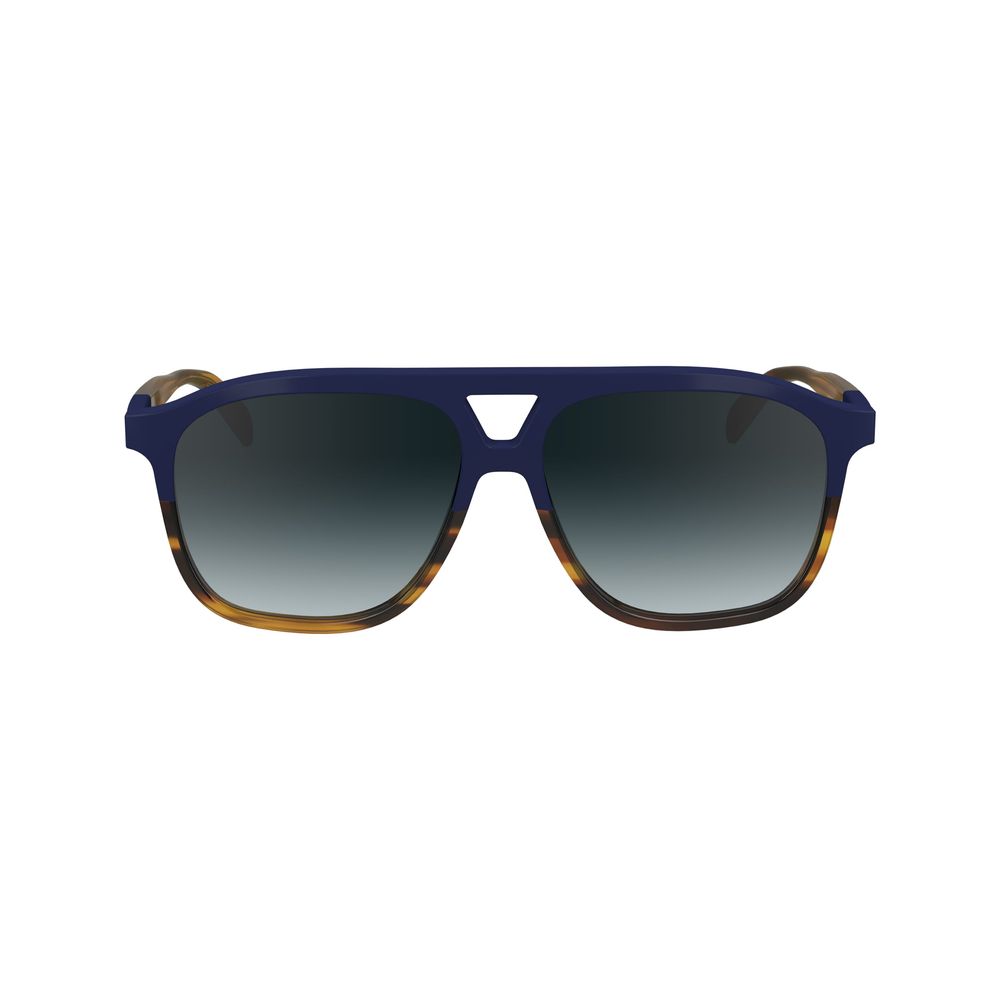 Longchamp Women’s Sunglasses – Blue Acetate Frame, Blue Lenses