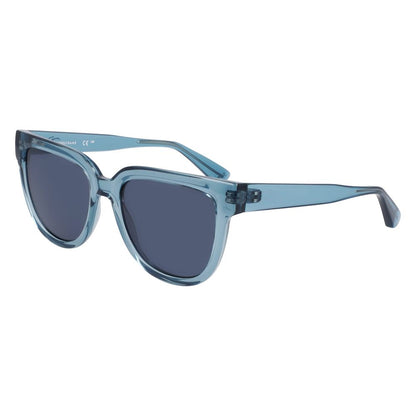 Longchamp Women’s Sunglasses – Blue Plastic Frame, Blue Lenses