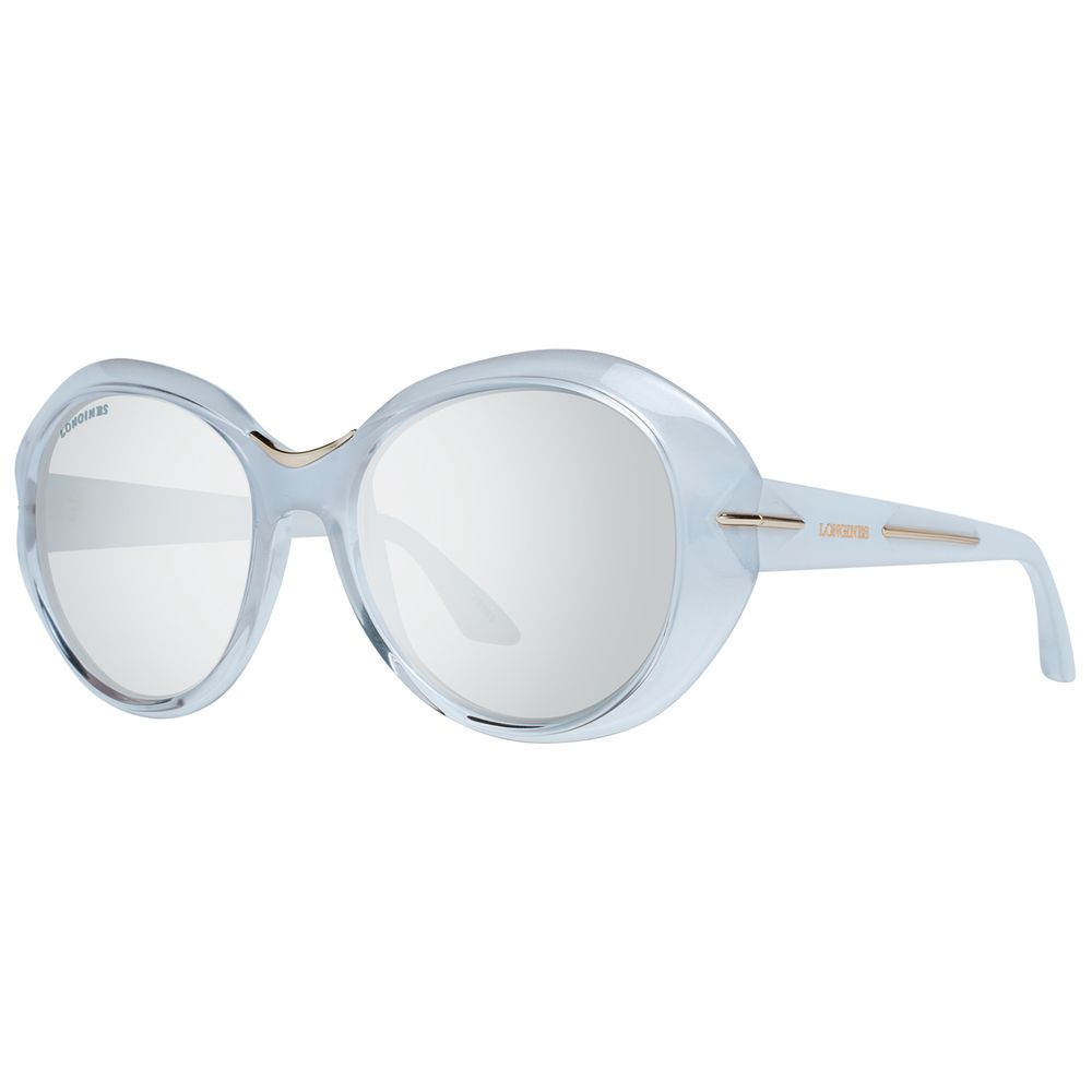 Longines Women’s Sunglasses – Grey Plastic Frame, 55mm Lenses