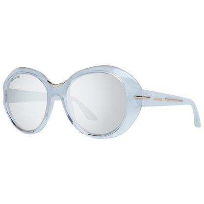 Longines Women’s Sunglasses – Grey Plastic Frame, 55mm Lenses