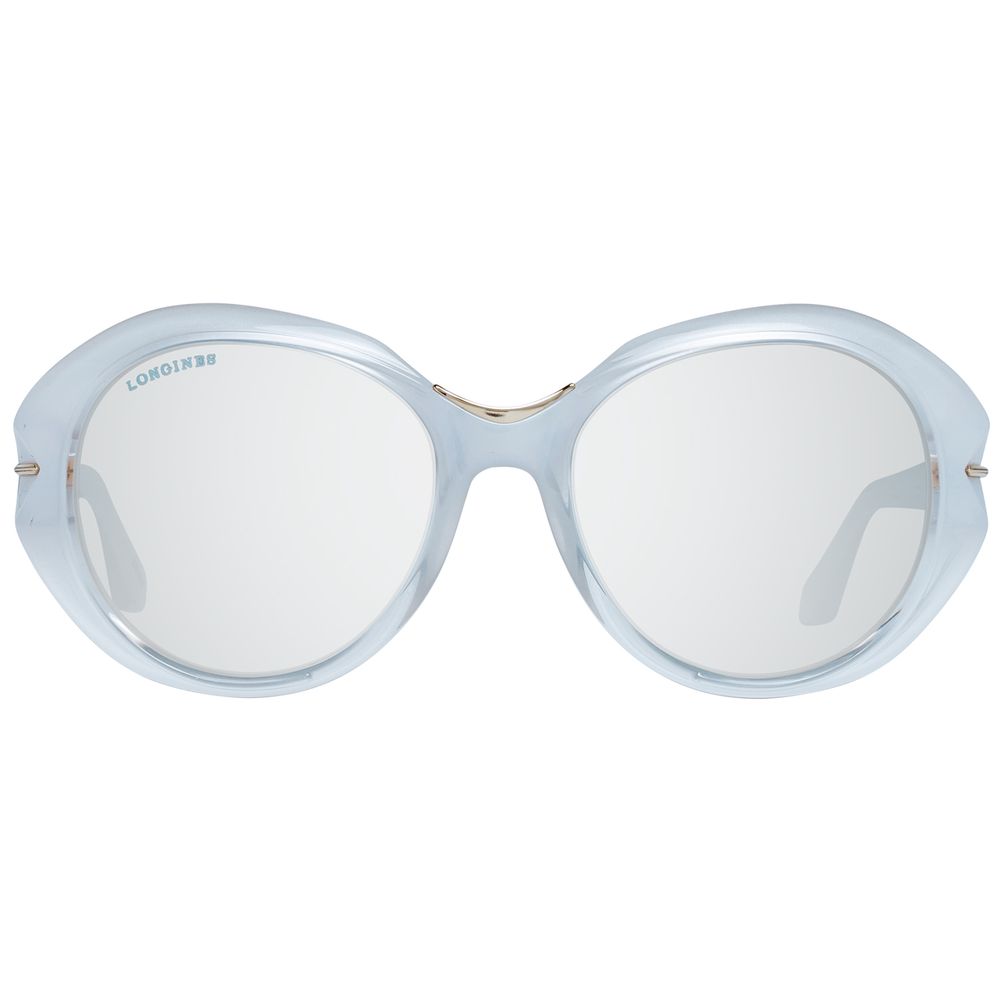 Longines Women’s Sunglasses – Grey Plastic Frame, 55mm Lenses