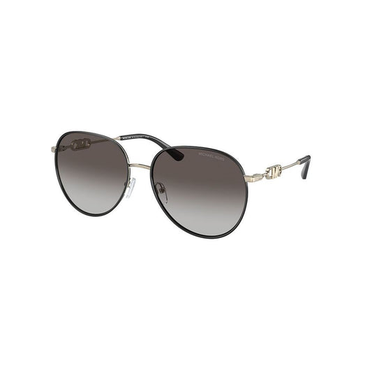 Michael Kors Women’s Sunglasses – Golden Metal Frame, Grey Lenses