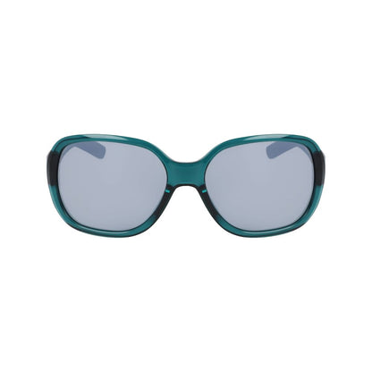 Nike Women’s Sunglasses – Grey Injected Frame, Green Lenses