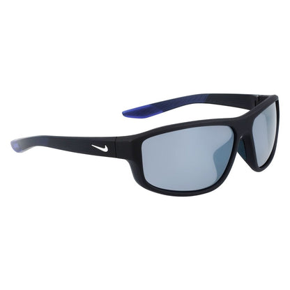Nike Men’s Sunglasses – Grey Injected Frame, Blue Lenses