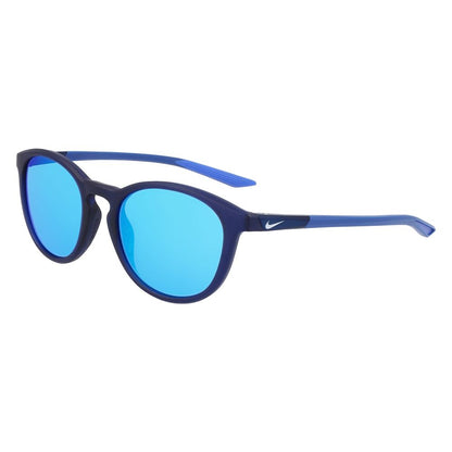 Nike Unisex Sunglasses – Blue Injected Frame, 51mm Lenses